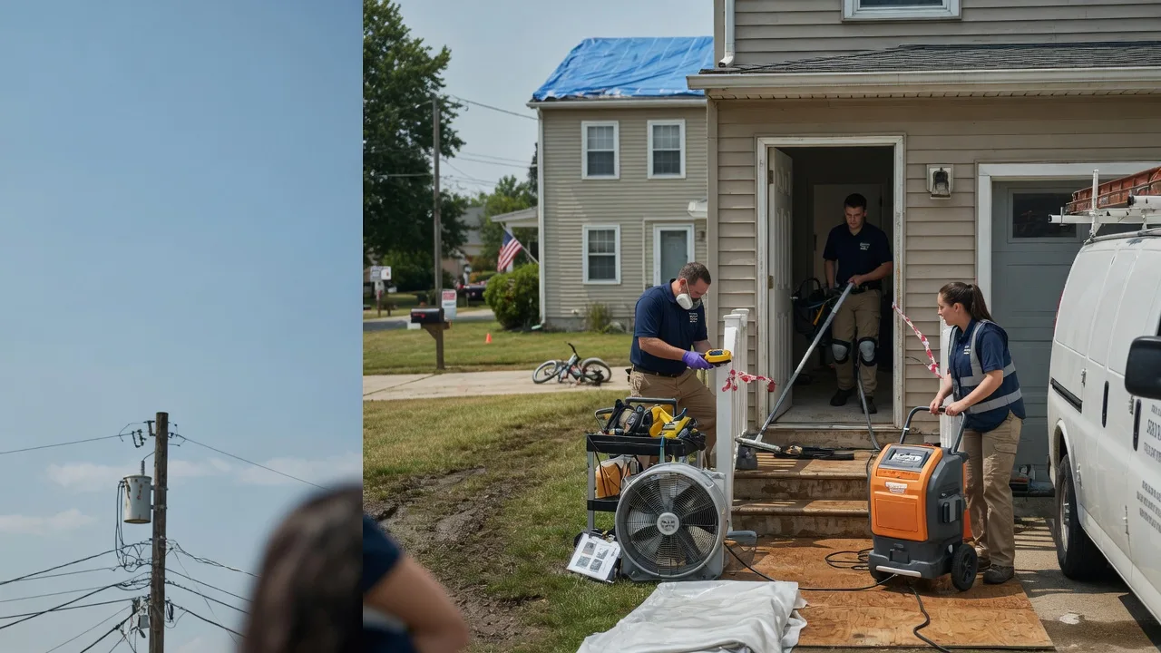 Water Damage Repair in Kingsville, MO near me